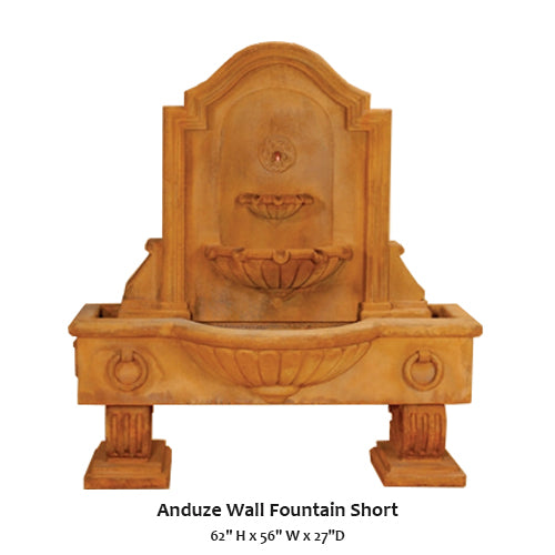 Anduze Wall Fountain Short
