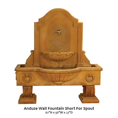 Anduze Wall Fountain Short For Spout