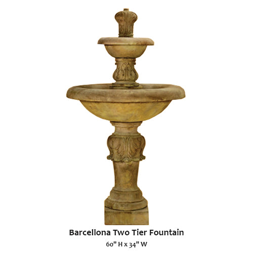 Barcellona Two Tier Fountain