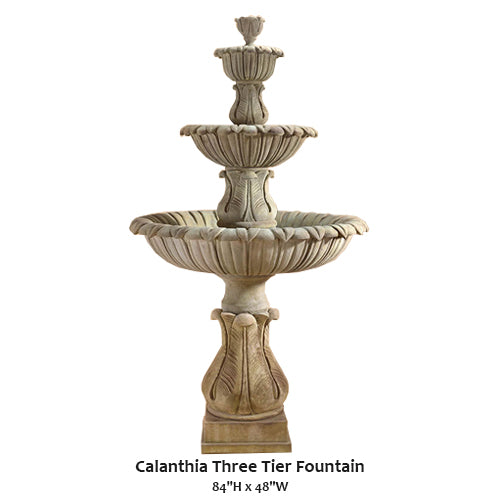 Calanthia Three Tier Fountain