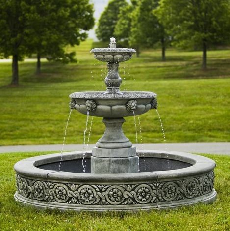 outdoor water fountains