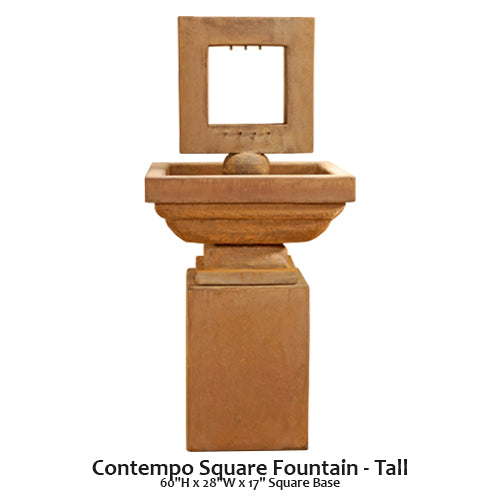 Contempo Square Fountain - Tall