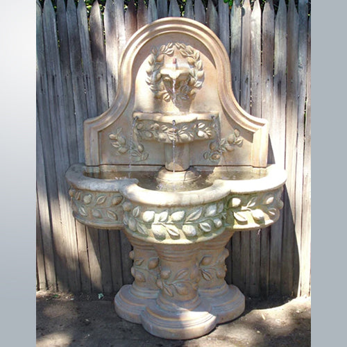 Deruta Lemon Wall Outdoor Water Fountain