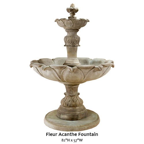 Fleur Acanthe Fountain