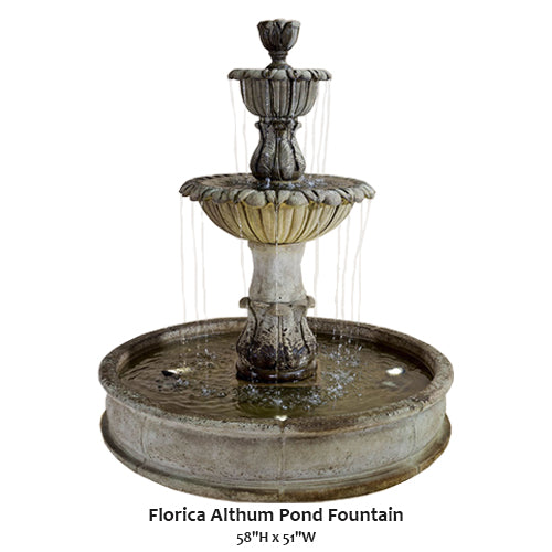 Florica Althum Pond Fountain