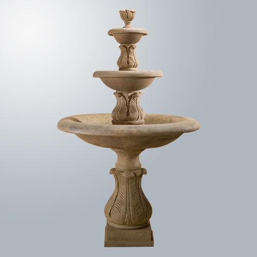 Folium Three Tier Fountain (Short Spacers)