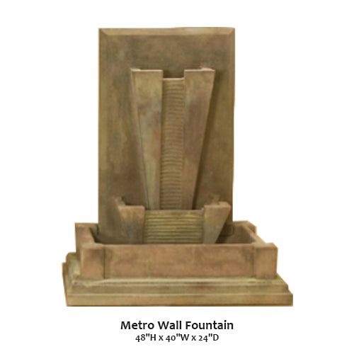 Metro Wall Fountain