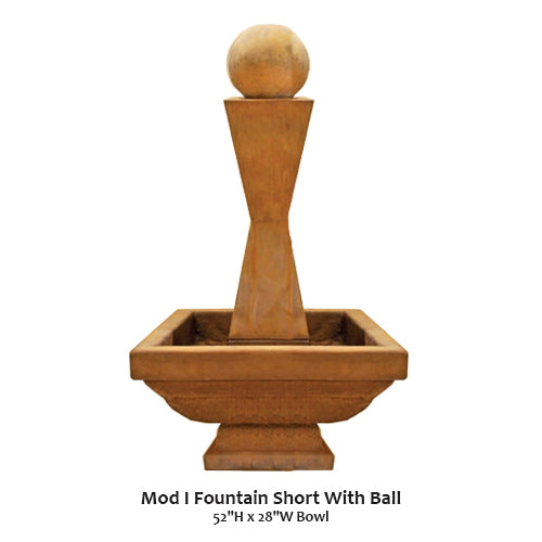 Mod I Fountain Short With Ball