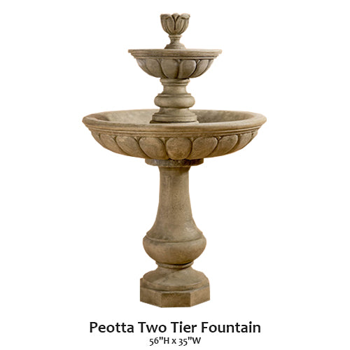 Peotta Two Tier Fountain