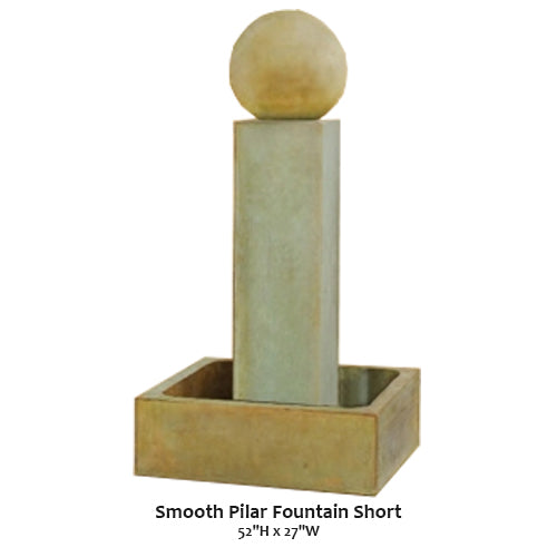 Smooth Pilar Fountain Short