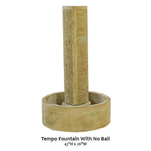 Tempo Fountain With No Ball