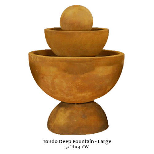 Tondo Deep Fountain - Large