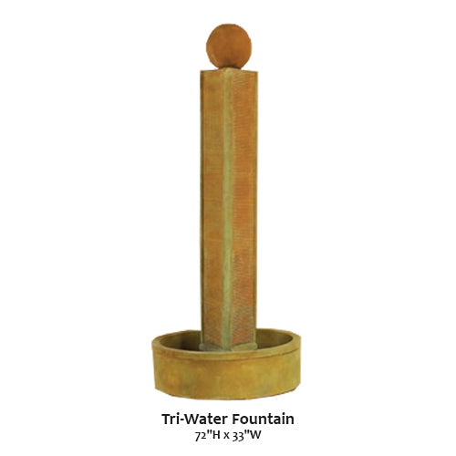 Tri-Water Fountain