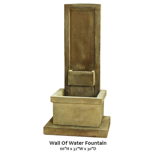 Wall Of Water Fountain